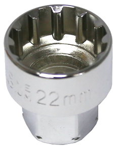 22mm 19mm Drive Hole Thru Multi Lock Socket