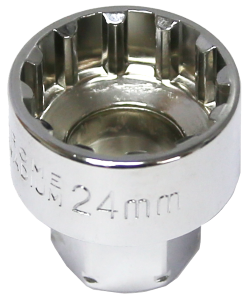 24mm 19mm Drive Hole Thru Multi Lock Socket