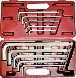 10 Piece SAE Ball End Hex Key Set