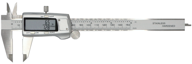 150mm Vernier Caliper Fractional