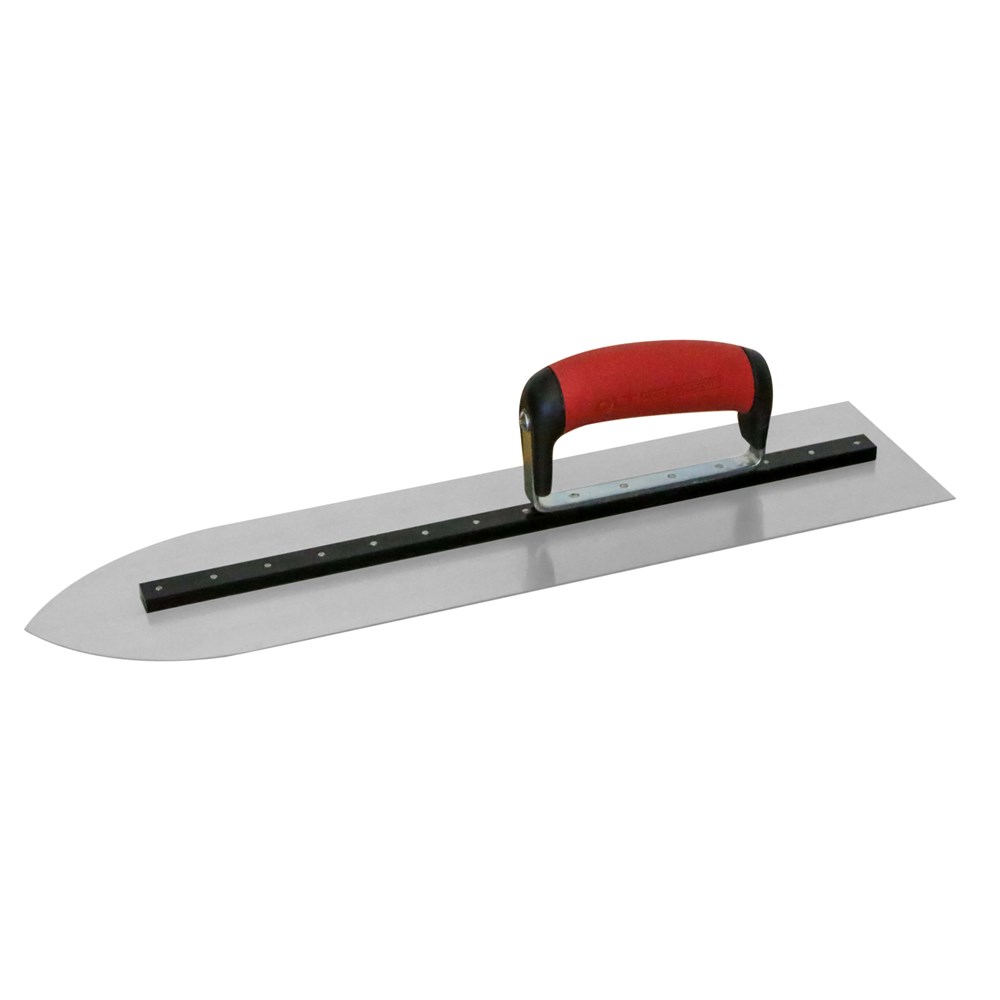 MTPFT18-DS - QLT Pointed Trowel with SoftGrip handle 114 x 457mm (4 1/2 x 18")