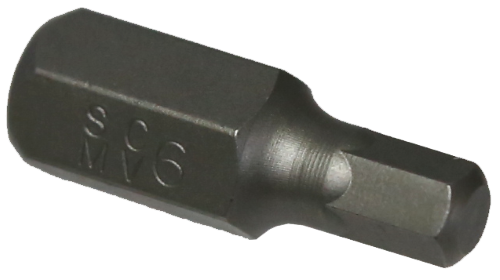 6mm Inhex 10mm Hex Bit 30mm Long