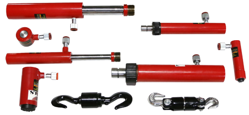 7 Piece Hydraulic Push / Pull Ram Kit