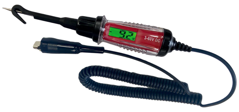 Digital Circuit Tester with Wire Hook 6-48 Volt