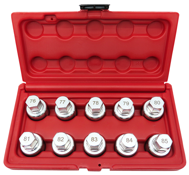 10 Piece Wheel Bolt Lock Socket Set for TESLA