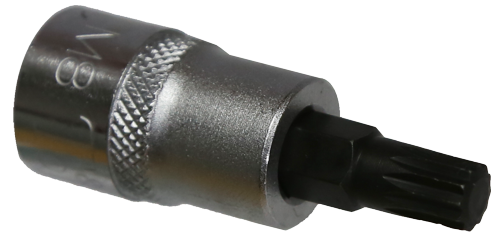 M8 Spline 3/8 Inch Drive Socket 50mm Long