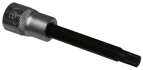 M8 Spline 3/8 Inch Drive Socket 93mm Long