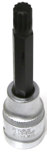 M10 Spline 1/2 Inch Drive Socket 100mm Long