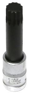 M16 Spline 1/2 Inch Drive Socket 100mm Long