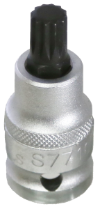 M10 Spline 1/2 Inch Drive Socket 55mm Long