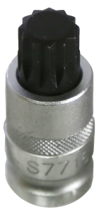 M16 Spline 1/2 Inch Drive Socket 55mm Long