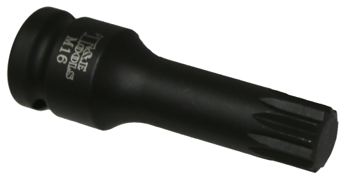 M16 Multi-Spline 1/2 Inch Drive Impact Socket 78mm Long