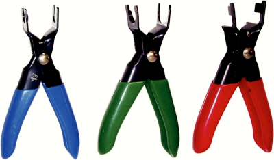 3 Piece Fuel Line Disconnect Tool Set Plier Type