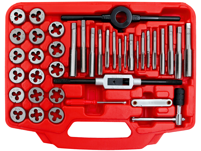 40 Piece SAE Tap & Die Set