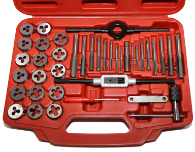 40 Piece Metric Tap & Die Set