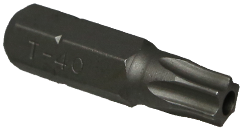 T40 Tamper Torx 5/16 Inch Hex Bit 30mm Long