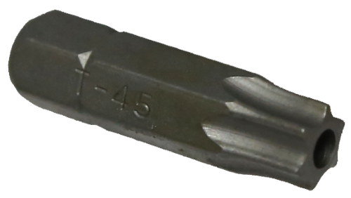 T45 Tamper Torx 5/16 Inch Hex Bit 30mm Long