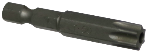 T50 Tamperproof Torx 1/4 Inch Hex Bit 50mm L