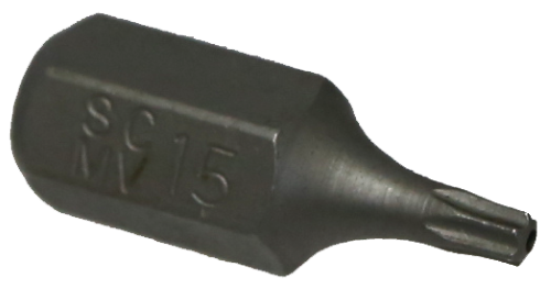 T15 Tamper Torx 10mm Hex Bit 30mm L