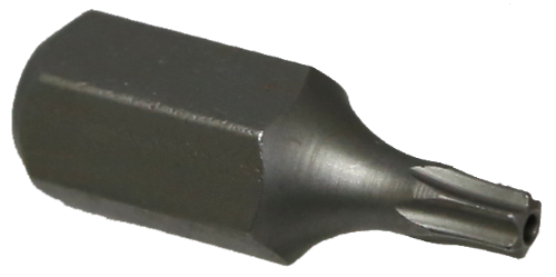 T20 Tamper Torx 10mm Hex Bit 30mm L