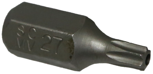 T27 Tamper Torx 10mm Hex Bit 30mm L