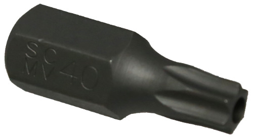 T40 Tamper Torx 10mm Hex Bit 30mm L