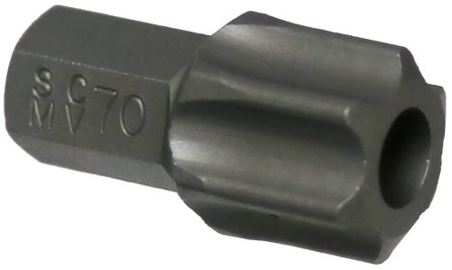 T70 Tamper Torx 10mm Hex Bit 30mm L