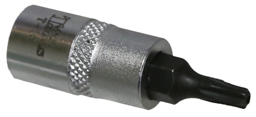 T15 1/4 Inch Drive Tamper Torx Socket 30mm Long