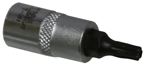 T20 1/4 Inch Drive Tamper Torx Socket 30mm Long