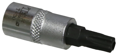 T30 1/4 Inch Drive Tamper Torx Socket 38mm Long