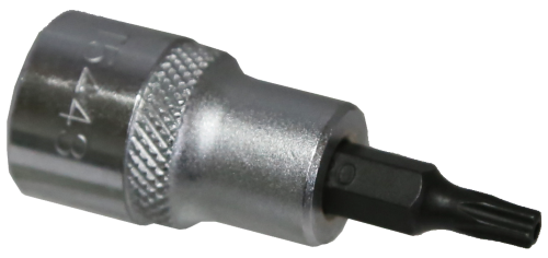 T20 3/8 Inch Drive Tamper Torx Socket 50mm Long