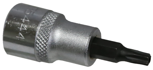 T25 3/8 Inch Drive Tamper Torx Socket 50mm Long