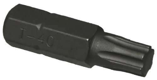 T40 Torx-Plus Impact Bit 5/16 Inch Hex 30mm Long