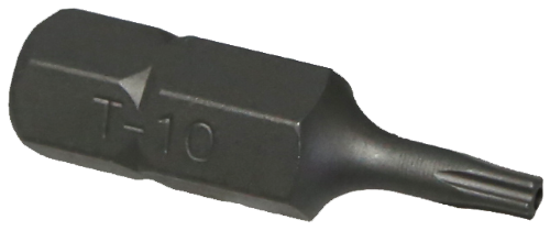 T10 Tamper Torx-Plus Impact Bit 5/16 Inch Hex 30mm Long