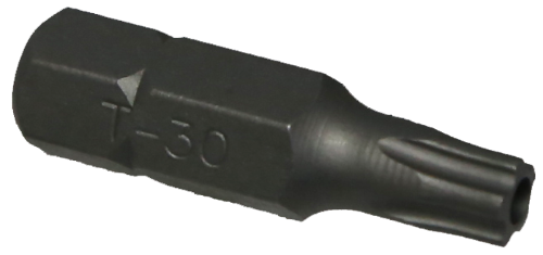 T30 Tamper Torx-Plus Impact Bit 5/16 Inch Hex 30mm Long