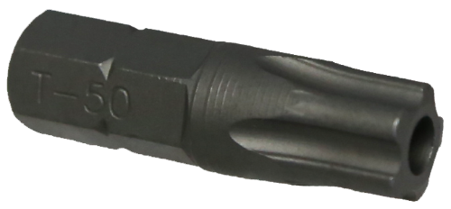 T50 Tamper Torx-Plus Impact Bit 5/16 Inch Hex 30mm Long