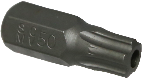 T50 5point Tamper Torx-Plus Impact Bit 10mm Hex 30mm Long