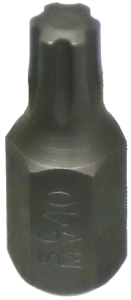 T40torx-Plus Impact Bit 10mm Hex 30mm Long