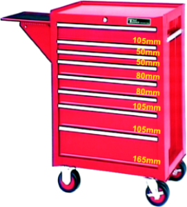 8 Drawer Rollaway