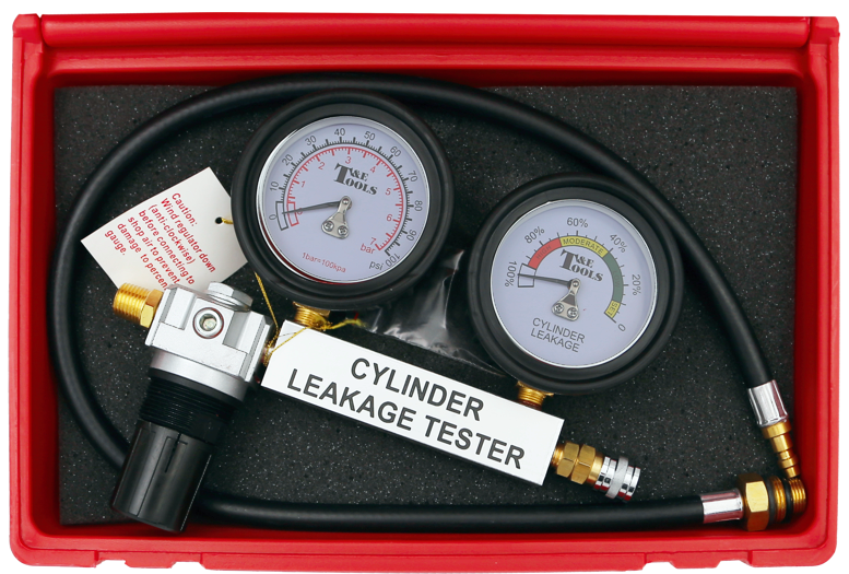 Twin Gauge Cylinder Leakage Tester