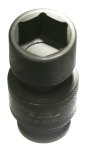 [159-U7322] 11/16 Inch 3/8 Inch Drive Universal Impact Socket