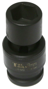 [159-U7419M] 19mm 1/2 Inch Drive Universal Impact Socket