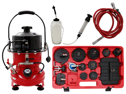 [59E-WH505A] Portable Pressure Brake Bleeder With Adaptors