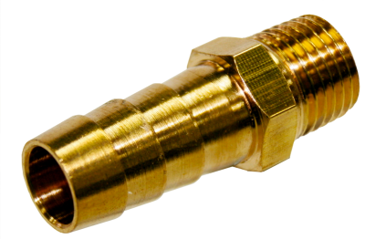 [159-XCH1608] (N)1/2 Inch Barbed Tail 1/4 Inch NPT Male