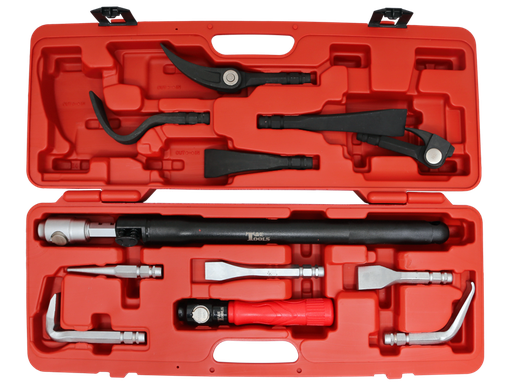 [59E-8770] 12 Piece Interchangeable Heavy Duty Pry Bar Set