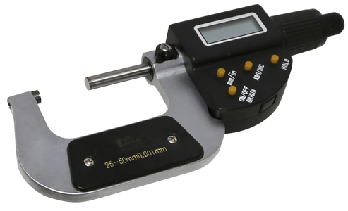 [59E-DM1620-2] 25 To 50mm Digital Outside Micrometer (Inch/Metric)