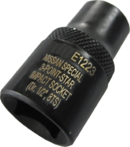 [59E-E1223] (M8 Bolt) 11mm Female 3 Point Star Imp Socket (Nissan Engines)