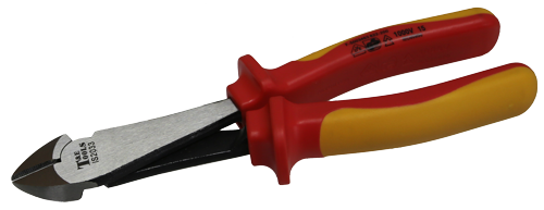 [159-IS2033] VDE Insulated 8 Inch Diagonal Cutting Pliers