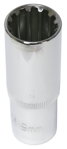 [159-M5419L] 19mm 1/2 Inch Drive Multi Lock Deep Socket