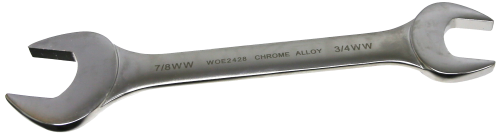 [159-WOE2428] 3/4 Inch 7/8 Inch Whitworth Open-End Wrench